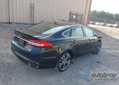 2017 Ford Fusion Titanium from USA, damaged, VIN 3FA6P0K91HR289554